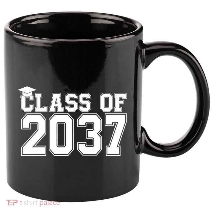 Class Of 2037 Graduation 11oz C Handle Ceramic Mug