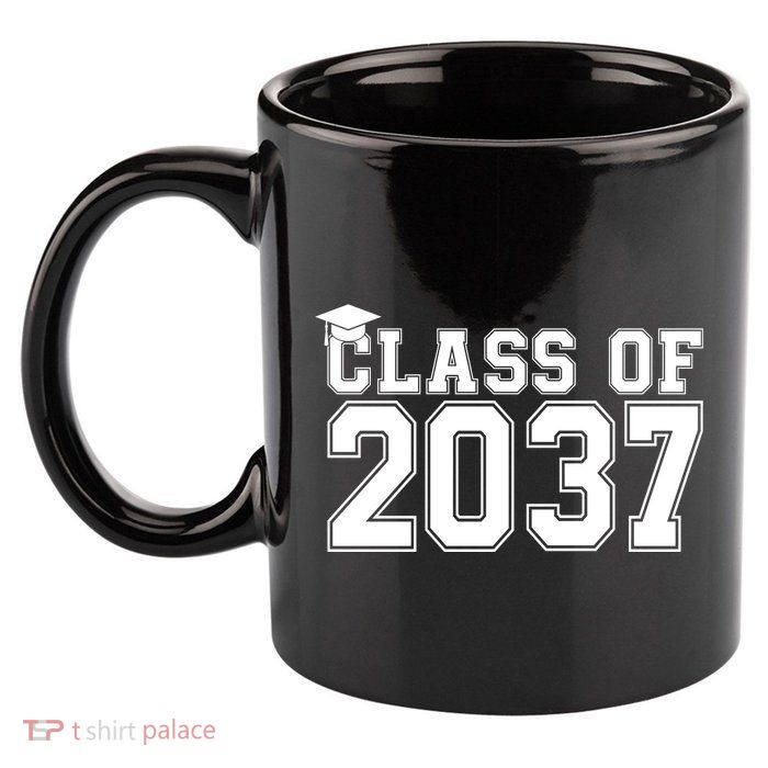 Class Of 2037 Graduation 11oz C Handle Ceramic Mug