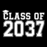 Class Of 2037 Graduation Youth Performance Sprint T-Shirt