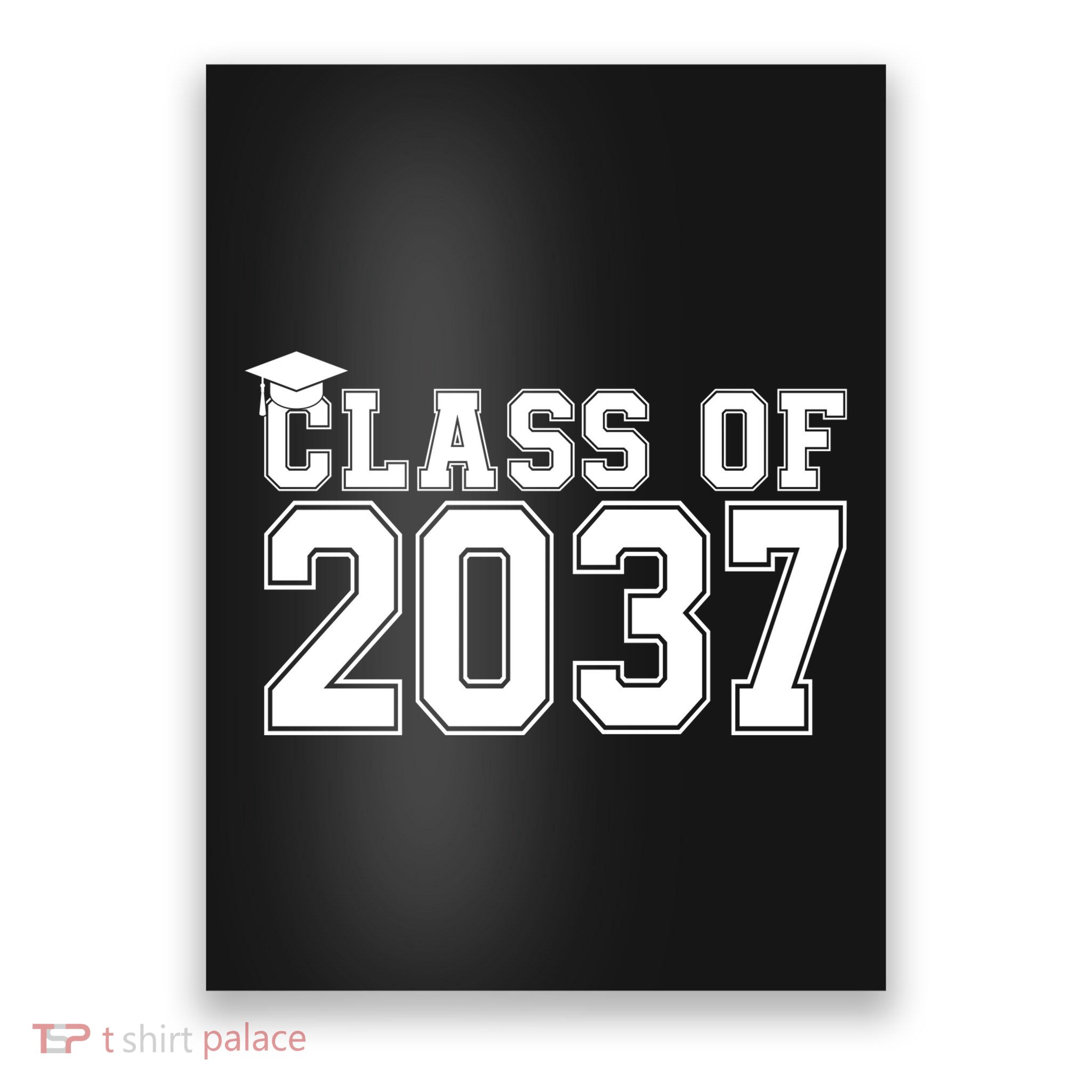 Class Of 2037 Graduation Poster