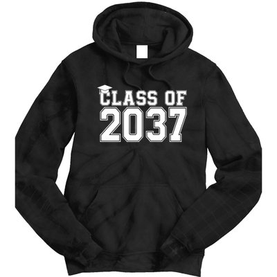 Class Of 2037 Graduation Tie Dye Hoodie
