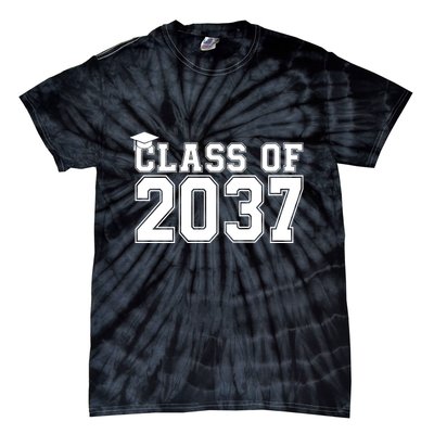 Class Of 2037 Graduation Tie-Dye T-Shirt
