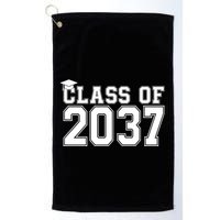 Class Of 2037 Graduation Golf Towel