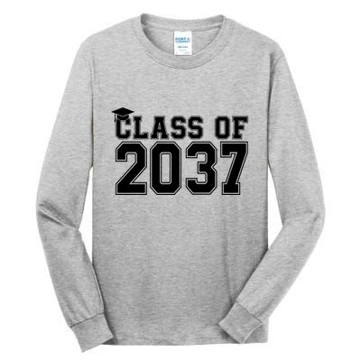 Class Of 2037 Graduation Tall Long Sleeve T-Shirt