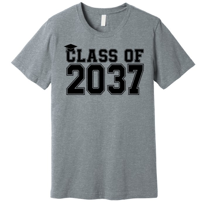 Class Of 2037 Graduation Premium T-Shirt