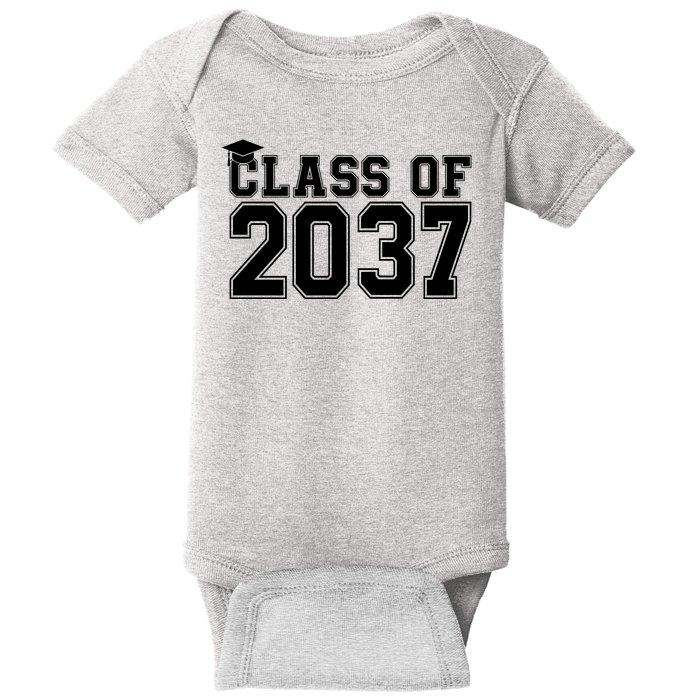 Class Of 2037 Graduation Baby Bodysuit