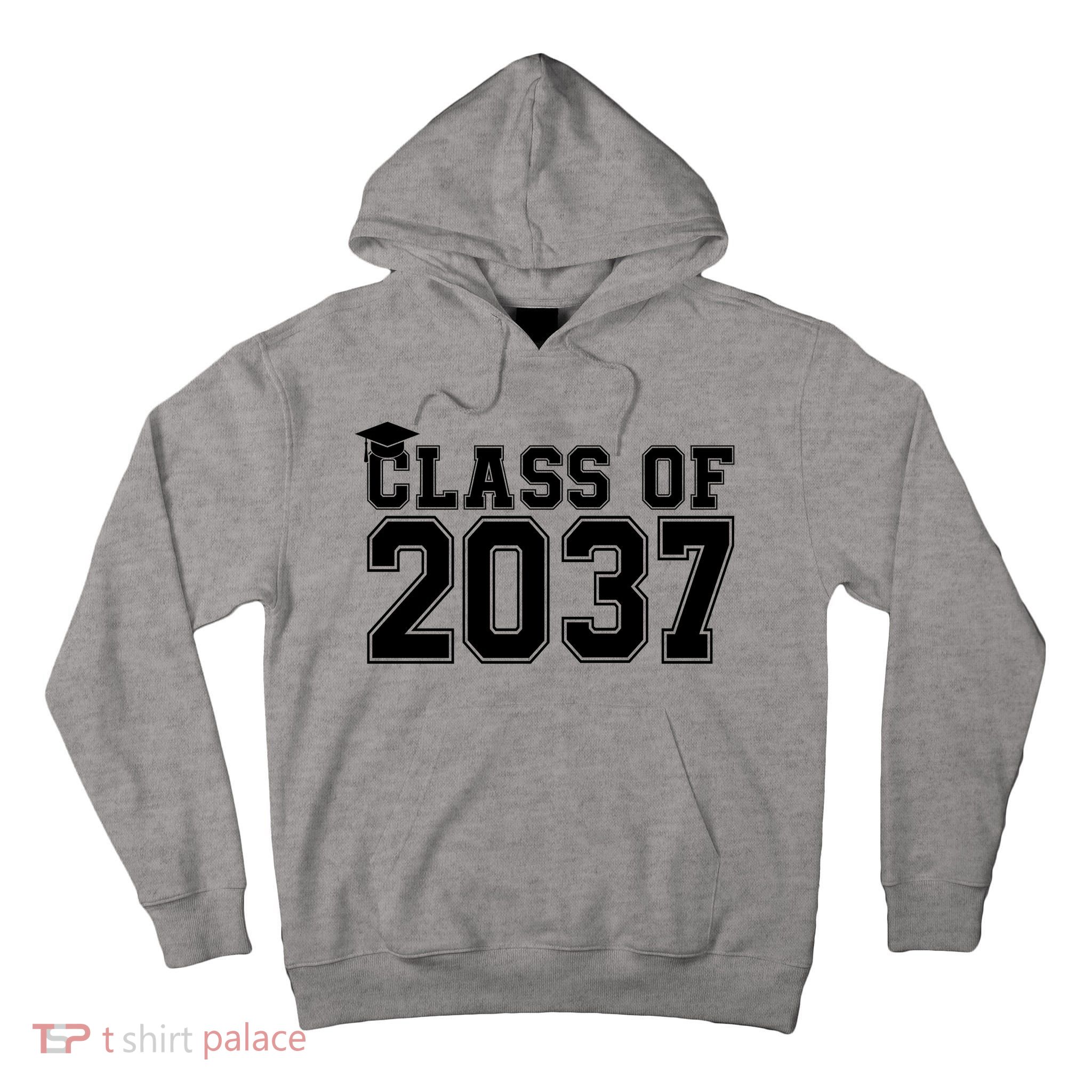 Class Of 2037 Graduation Tall Hoodie