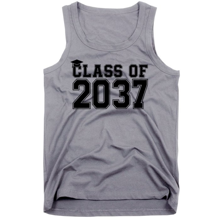 Class Of 2037 Graduation Tank Top