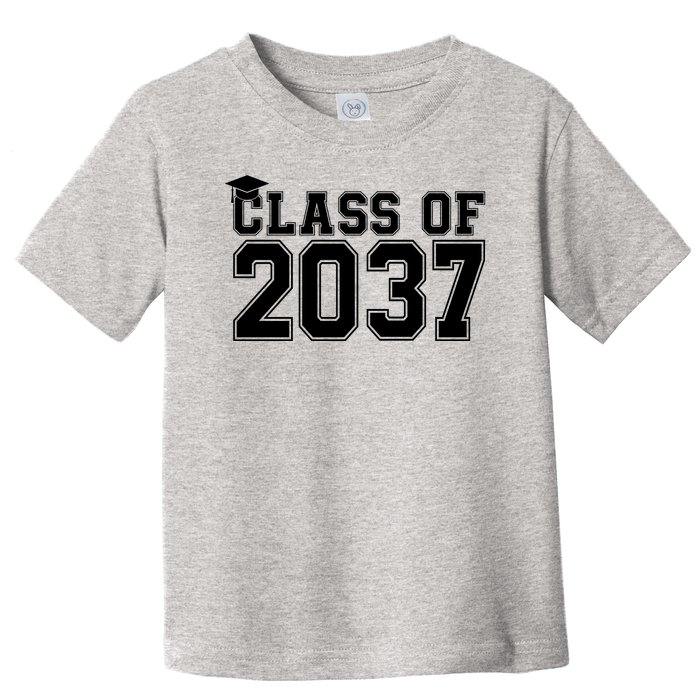 Class Of 2037 Graduation Toddler T-Shirt