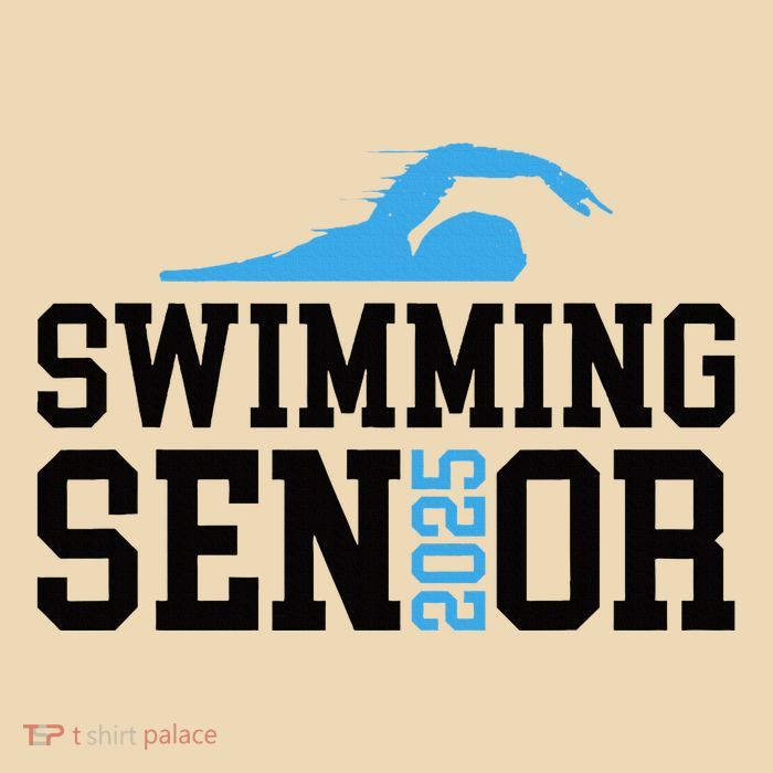 Class Of 2025 Swimming Senior Night Zip Tote Bag