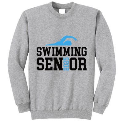 Class Of 2025 Swimming Senior Night Tall Sweatshirt