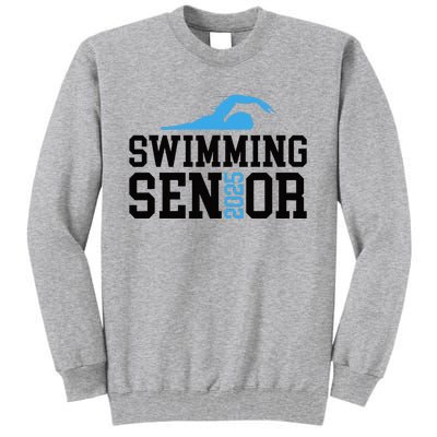 Class Of 2025 Swimming Senior Night Tall Sweatshirt