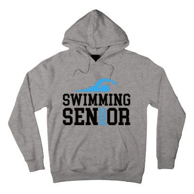 Class Of 2025 Swimming Senior Night Tall Hoodie