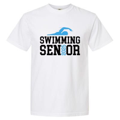 Class Of 2025 Swimming Senior Night Garment-Dyed Heavyweight T-Shirt