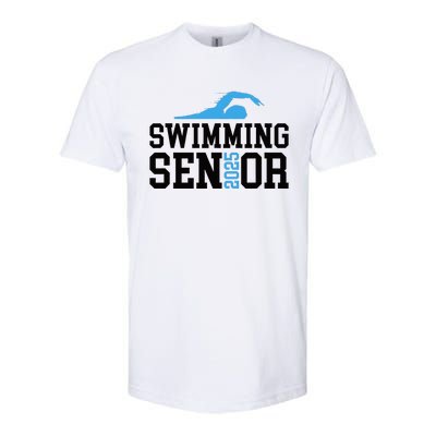 Class Of 2025 Swimming Senior Night Softstyle CVC T-Shirt