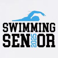 Class Of 2025 Swimming Senior Night Cooling Performance Crew T-Shirt