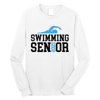 Class Of 2025 Swimming Senior Night Long Sleeve Shirt