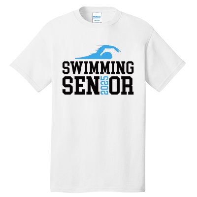 Class Of 2025 Swimming Senior Night Tall T-Shirt