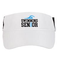 Class Of 2025 Swimming Senior Night Adult Drive Performance Visor