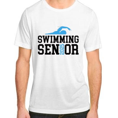 Class Of 2025 Swimming Senior Night Adult ChromaSoft Performance T-Shirt