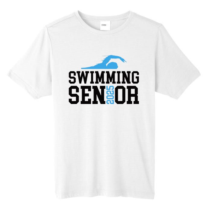 Class Of 2025 Swimming Senior Night Tall Fusion ChromaSoft Performance T-Shirt