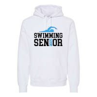 Class Of 2025 Swimming Senior Night Premium Hoodie