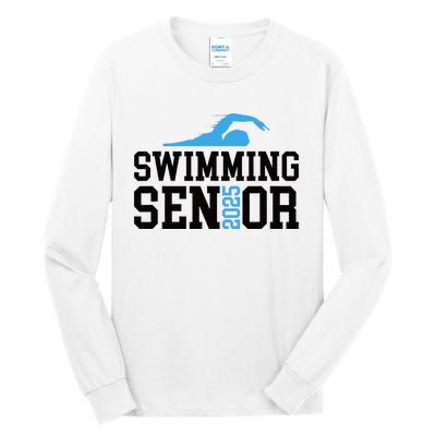 Class Of 2025 Swimming Senior Night Tall Long Sleeve T-Shirt