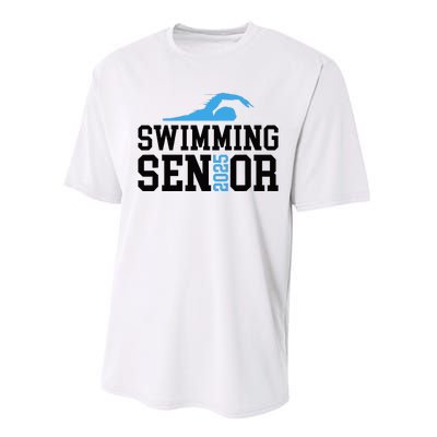 Class Of 2025 Swimming Senior Night Performance Sprint T-Shirt