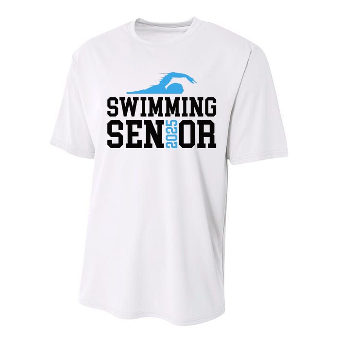 Class Of 2025 Swimming Senior Night Performance Sprint T-Shirt