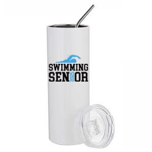 Class Of 2025 Swimming Senior Night Stainless Steel Tumbler