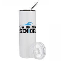 Class Of 2025 Swimming Senior Night Stainless Steel Tumbler