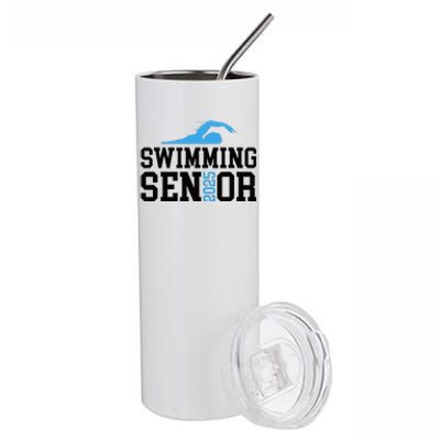 Class Of 2025 Swimming Senior Night Stainless Steel Tumbler