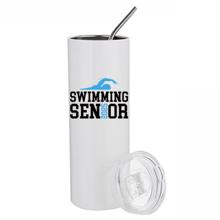 Class Of 2025 Swimming Senior Night Stainless Steel Tumbler