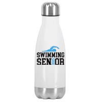 Class Of 2025 Swimming Senior Night Stainless Steel Insulated Water Bottle