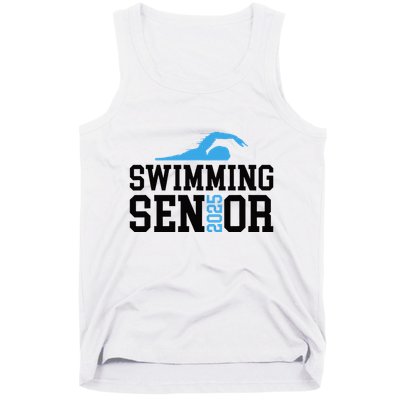 Class Of 2025 Swimming Senior Night Tank Top