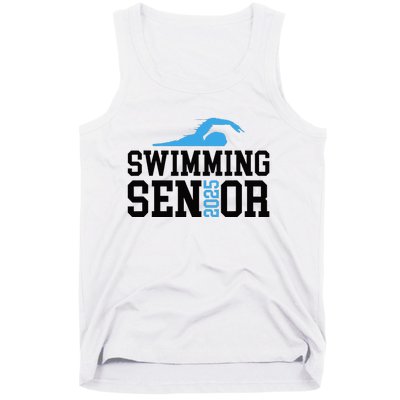 Class Of 2025 Swimming Senior Night Tank Top