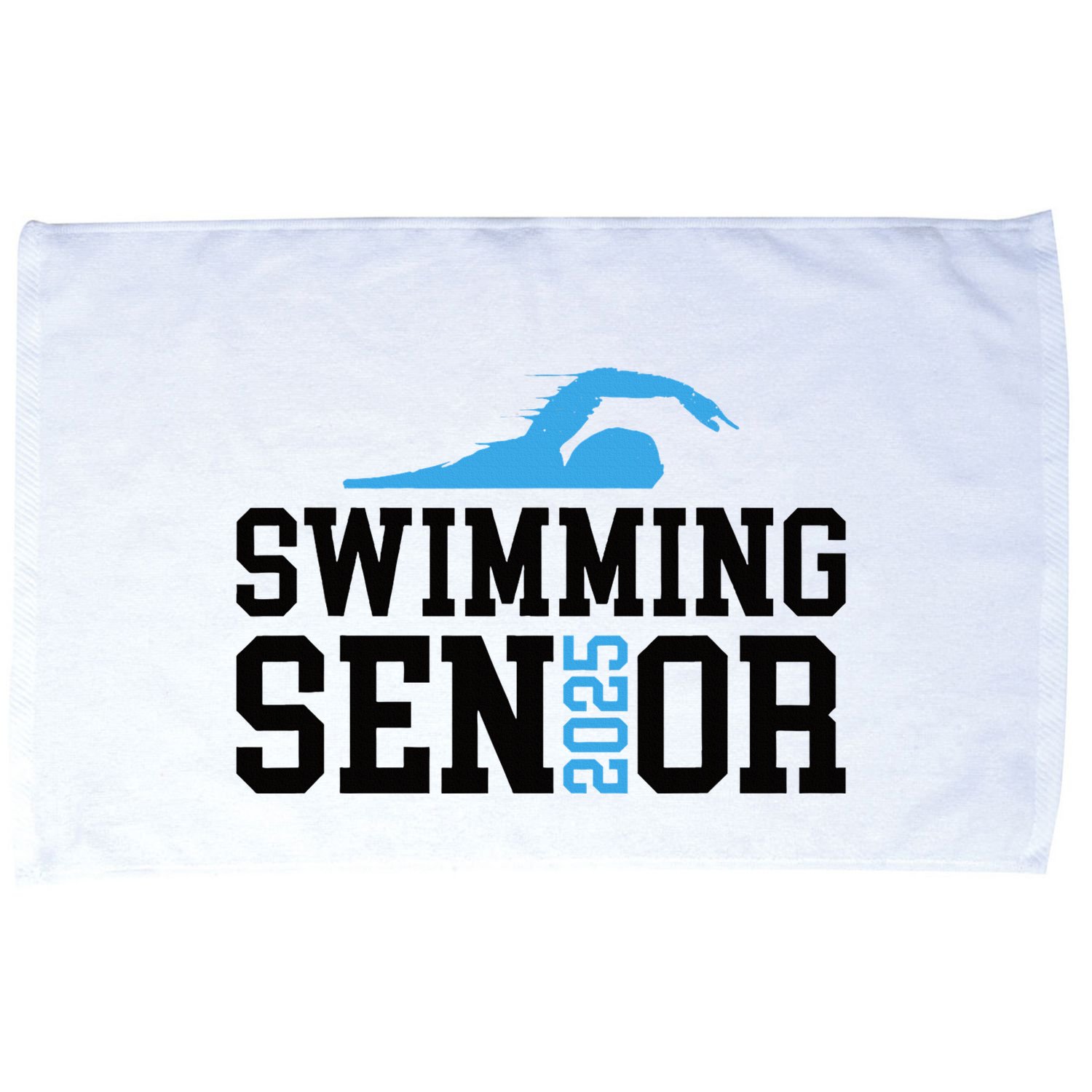 Class Of 2025 Swimming Senior Night Microfiber Hand Towel