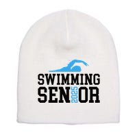 Class Of 2025 Swimming Senior Night Short Acrylic Beanie