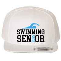Class Of 2025 Swimming Senior Night Wool Snapback Cap