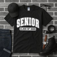 Class Of 2025 Senior 2025 Last First Day Of Senior 2025 Tall T-Shirt