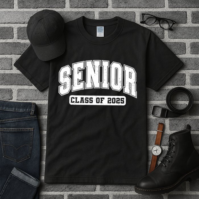 Class Of 2025 Senior 2025 Last First Day Of Senior 2025 Tall T-Shirt