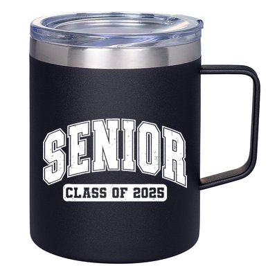 Class Of 2025 Senior 2025 Last First Day Of Senior 2025 12oz Stainless Steel Coffee Mug