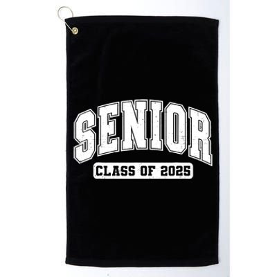 Class Of 2025 Senior 2025 Last First Day Of Senior 2025 Platinum Collection Golf Towel