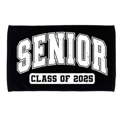 Class Of 2025 Senior 2025 Last First Day Of Senior 2025 Microfiber Hand Towel