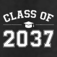 Class Of 2037 Grow With Me First Day Of School Graduation Cool Comfort Performance Bucket Hat