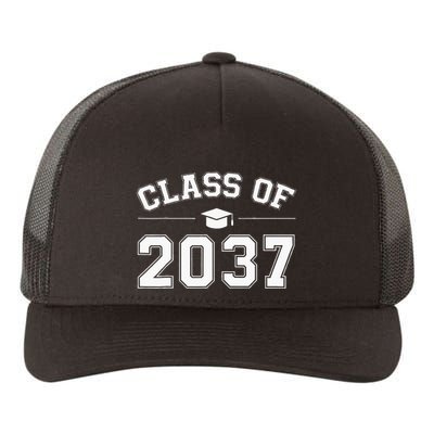 Class Of 2037 Grow With Me First Day Of School Graduation Yupoong Adult 5-Panel Trucker Hat