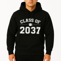 Class Of 2037 Grow With Me First Day Of School Graduation Hoodie