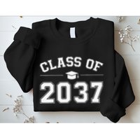 Class Of 2037 Grow With Me First Day Of School Graduation Sweatshirt