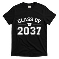 Class Of 2037 Grow With Me First Day Of School Graduation T-Shirt