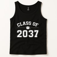 Class Of 2037 Grow With Me First Day Of School Graduation Tank Top